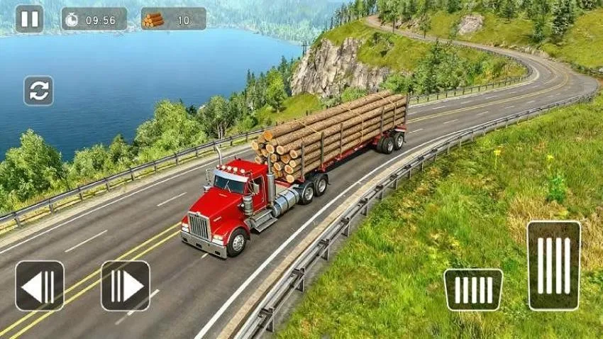 欧洲卡车模拟3d游戏