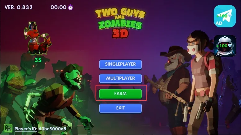 两个家伙和僵尸内置菜单 两个家伙和僵尸内置菜单